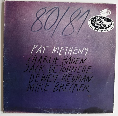 Pat metheny vinyl 80 81 - metheny, lp