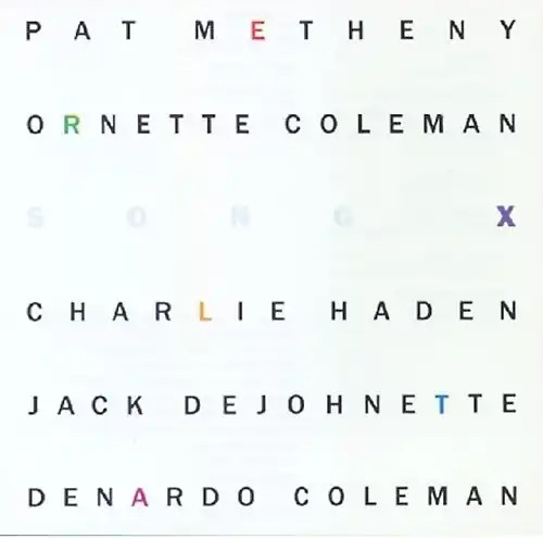 Pat metheny song x - pat,